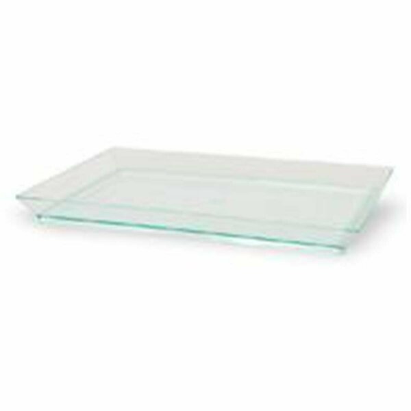 Packnwood Rectangular Transparent Green Klarity Tray, 100PK 210KLAR1813